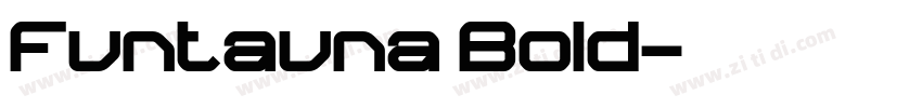 Funtauna Bold字体转换 Funtauna Bold字体转换